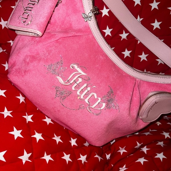 Juicy Couture Wingin it Bag & card holder - Picture 4 of 5